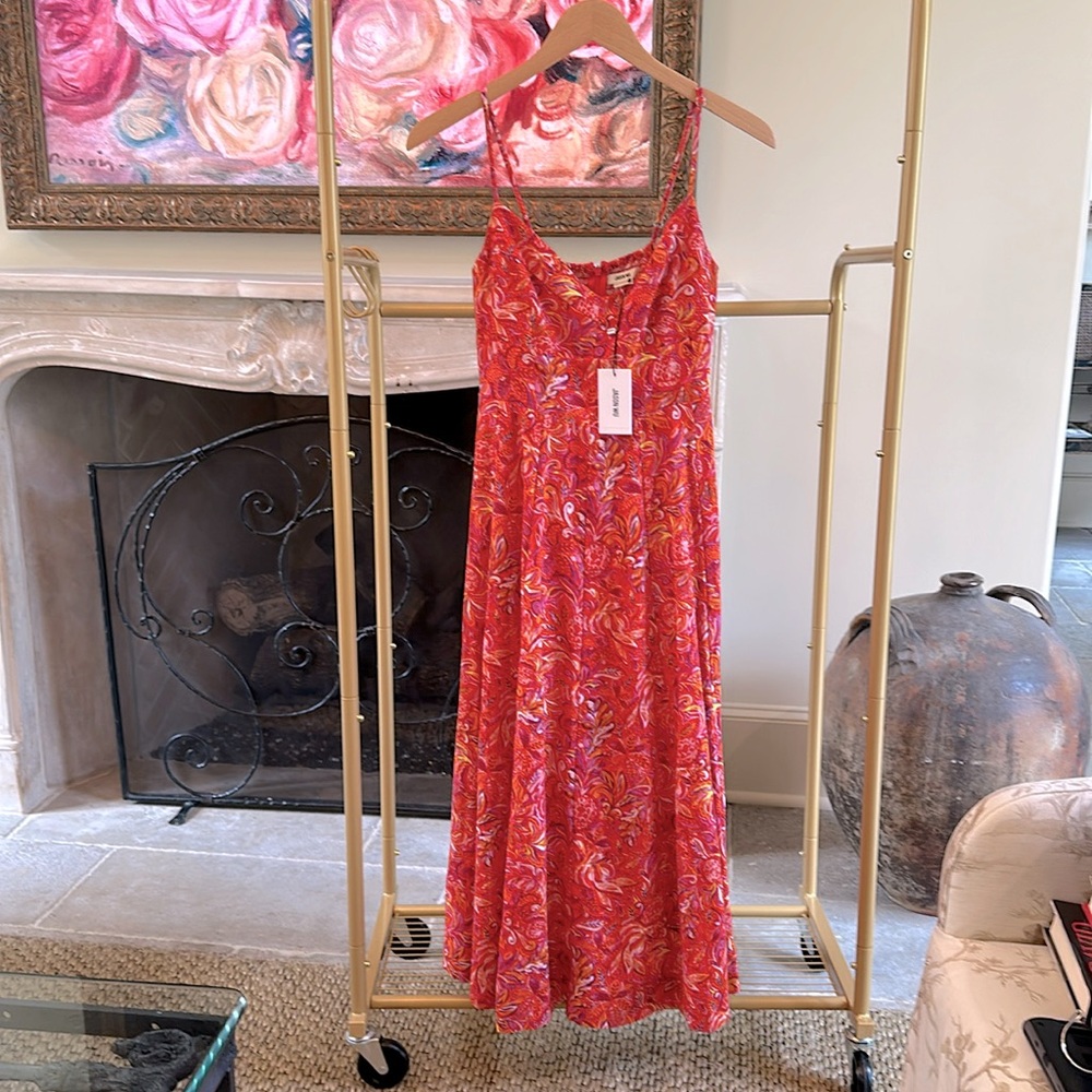 NWOT $425.00 Jason Wu Orange Sundress, XS